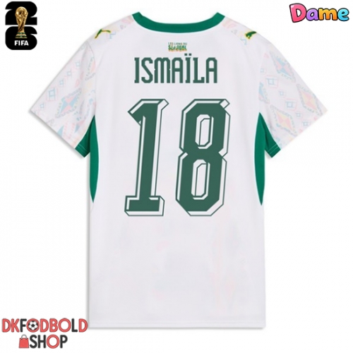 Senegal Ismaila Sarr #18 Hjemmebanetrøje Dame VM 2026 Kort ærmer